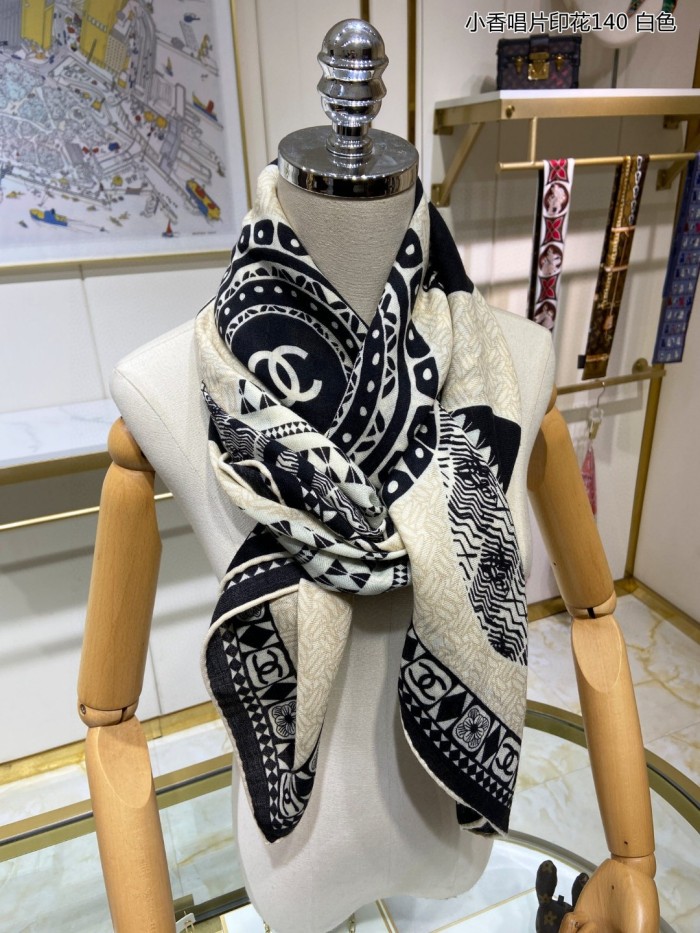 Streetwear Scarf CHANEL 329489 size：140*140cm