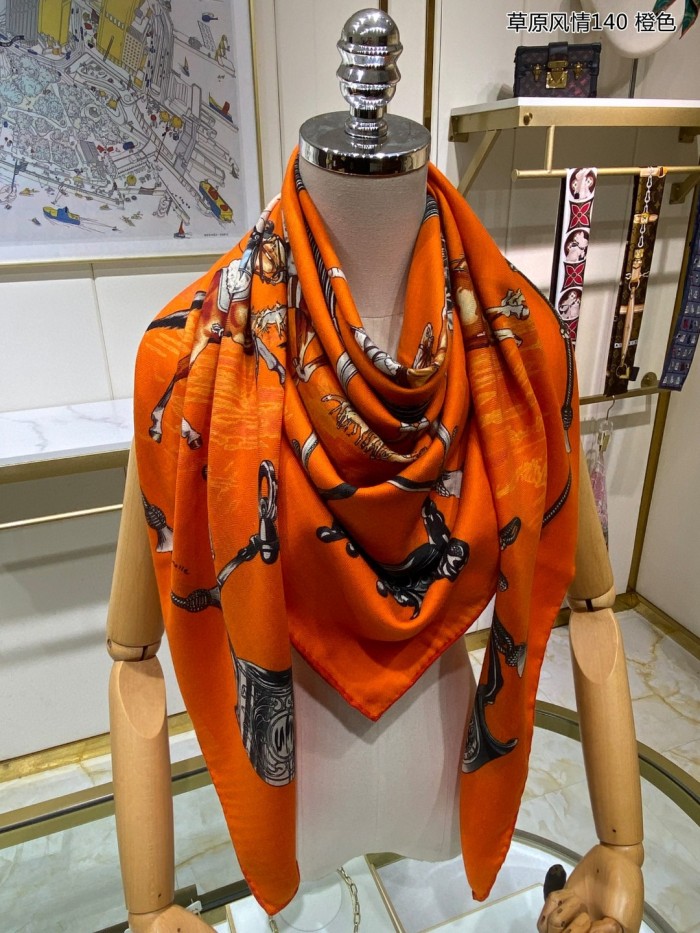 Streetwear Scarf Hermes 329450 SIZE:140cm*140cm