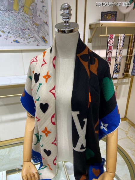 Streetwear Scarf LV 329437 SIZE:140*140cm