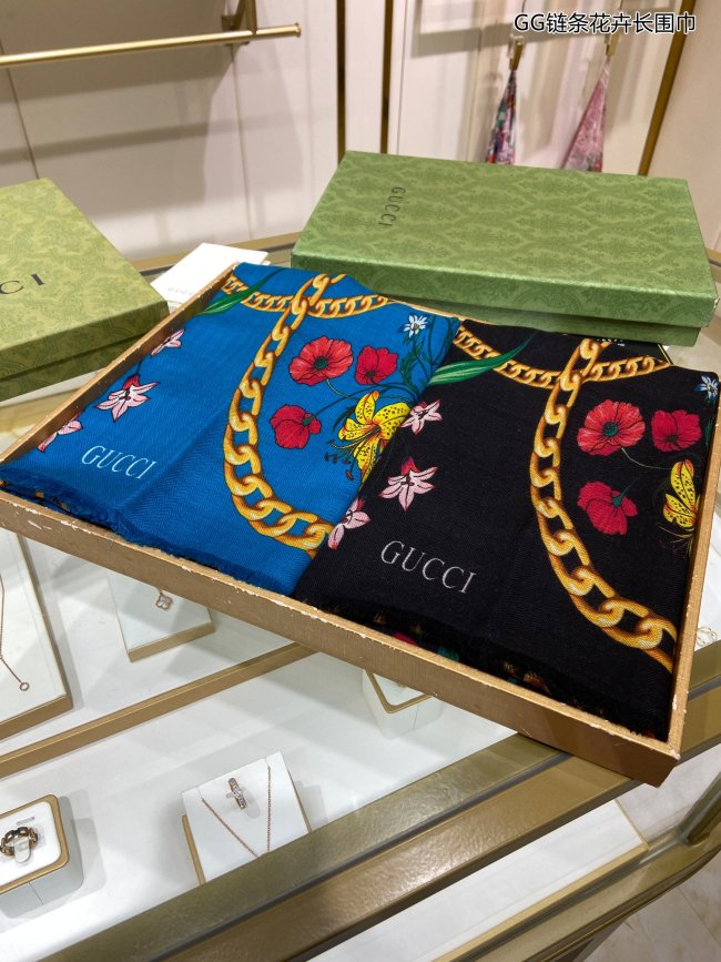 Streetwear Scarf GUCCI 329479 size:65*180CM