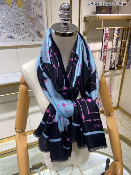 Streetwear Scarf CHANEL 329460 size：200*110cm
