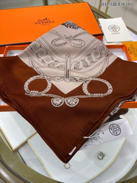 Streetwear Scarf Hermes   329432 size：140cm*140cm
