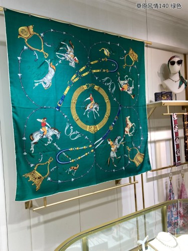 Streetwear Scarf Hermes 329451 SIZE:140cm*140cm