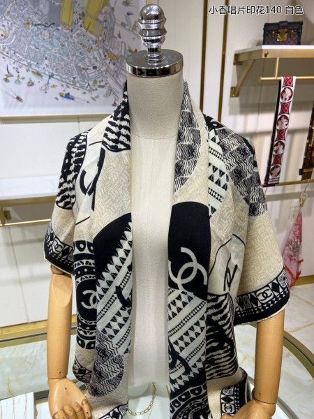 Streetwear Scarf CHANEL 329489 size：140*140cm
