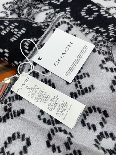 Streetwear Scarf COACH 329497 SIZE:32*185cm