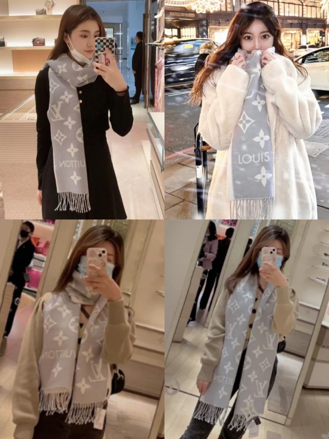Streetwear Scarf LV 329473 size:180*34cm