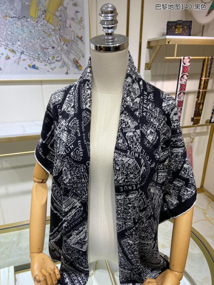 Streetwear Scarf Dior 329440 SIZE:140*140cm