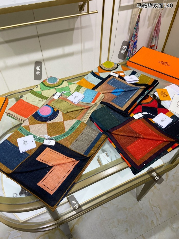 Streetwear Scarf Hermes   329492  size：180*65cm