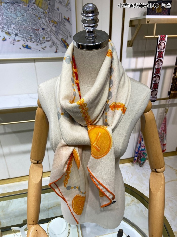 Streetwear Scarf CHANEL 329469 size:140*140cm