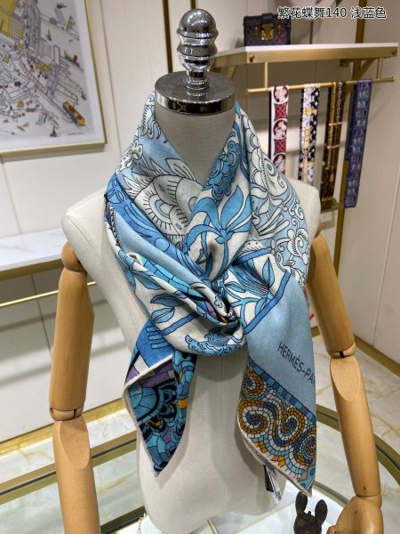 Streetwear Scarf Hermes   329488 size：140cm*140cm