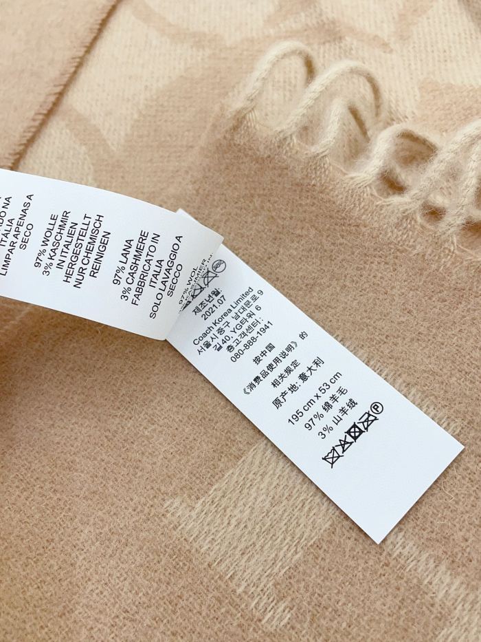 Streetwear Belt COACH 329507 size:195×53cm