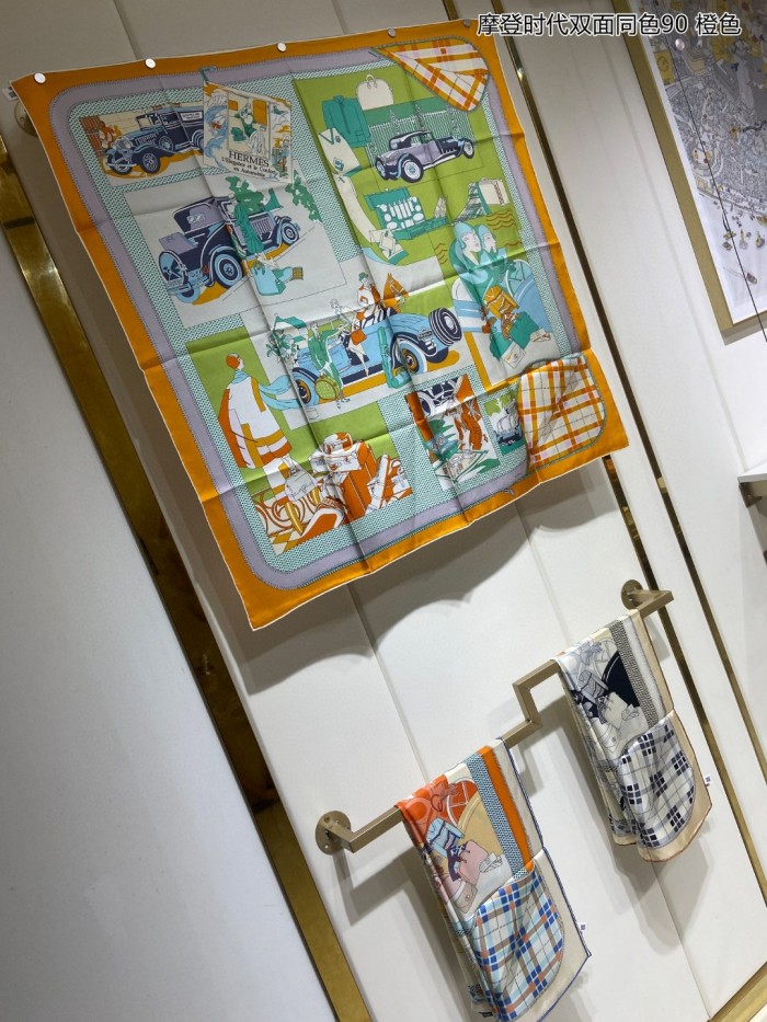 Streetwear Scarf Hermes 329481 size:90cm*90cm