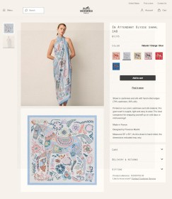 Streetwear Scarf Hermes   329442 size：140cm*140cm