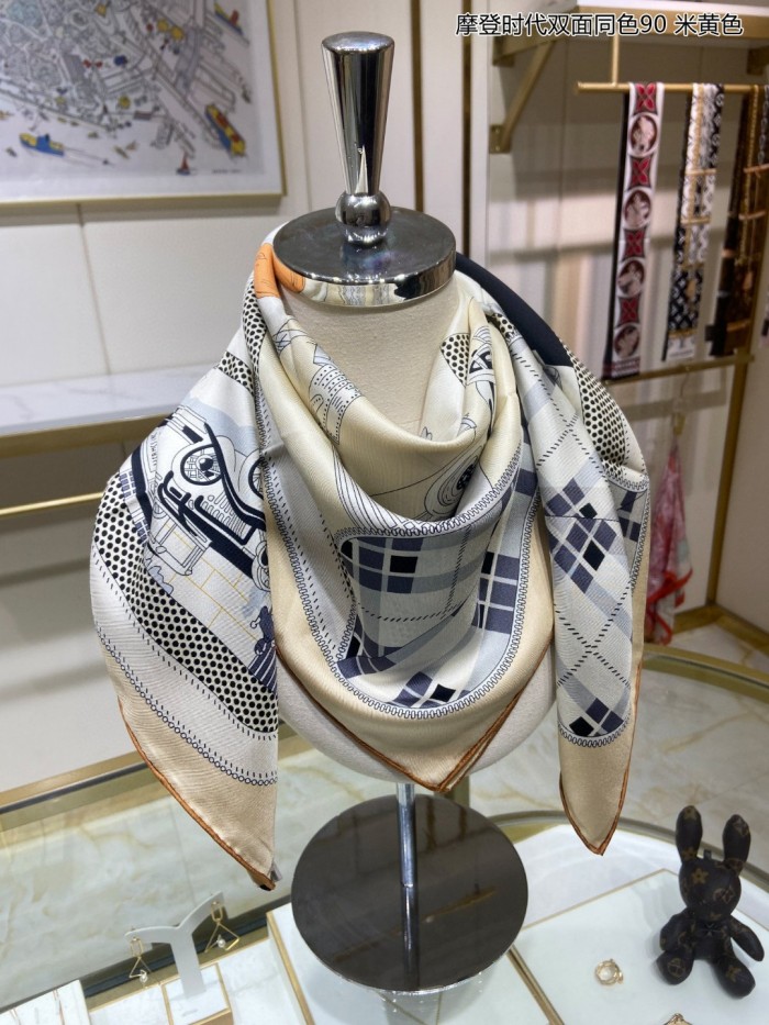 Streetwear Scarf Hermes 329482 size:90cm*90cm