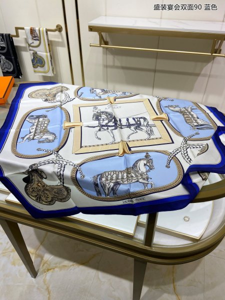Streetwear Scarf Hermes   329431 size：90cm*90cm
