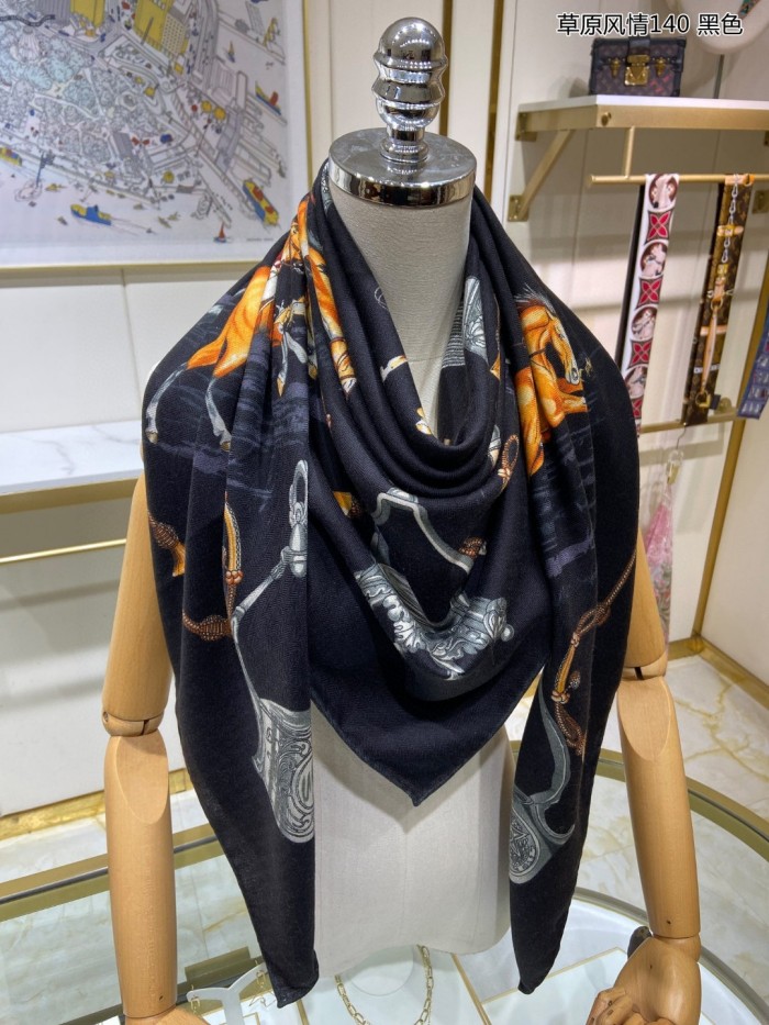 Streetwear Scarf Hermes 329453 size：140cm*140cm