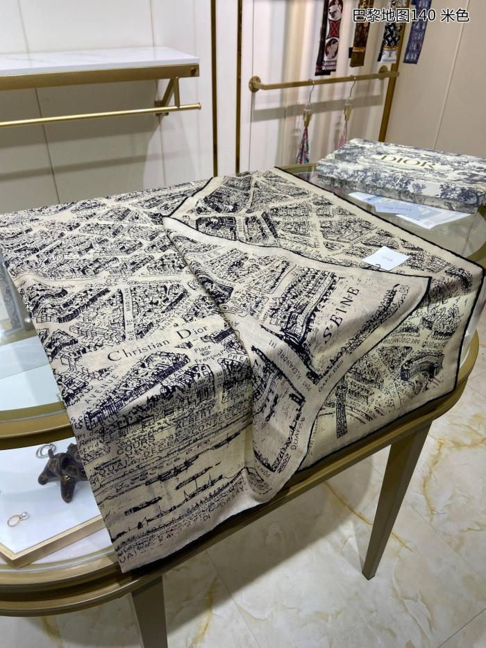 Streetwear Scarf Dior 329439 SIZE:140*140cm