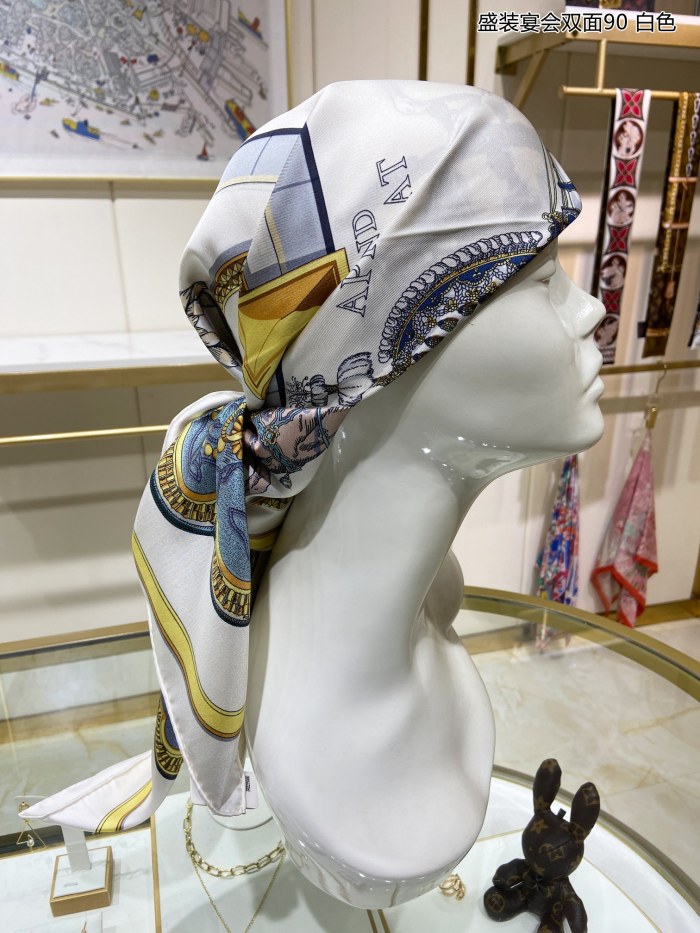 Streetwear Scarf Hermes   329429 size：90cm*90cm