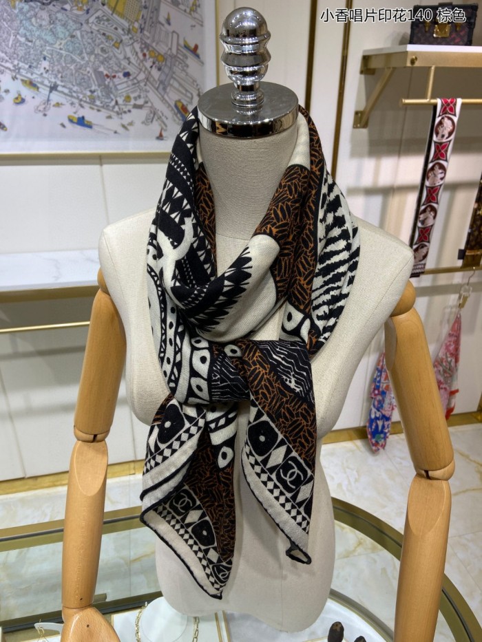 Streetwear Scarf CHANEL 329490 size：140*140cm