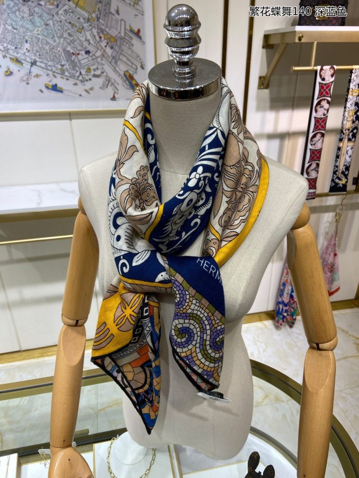 Streetwear Scarf Hermes 329487 size:140cm*140cm