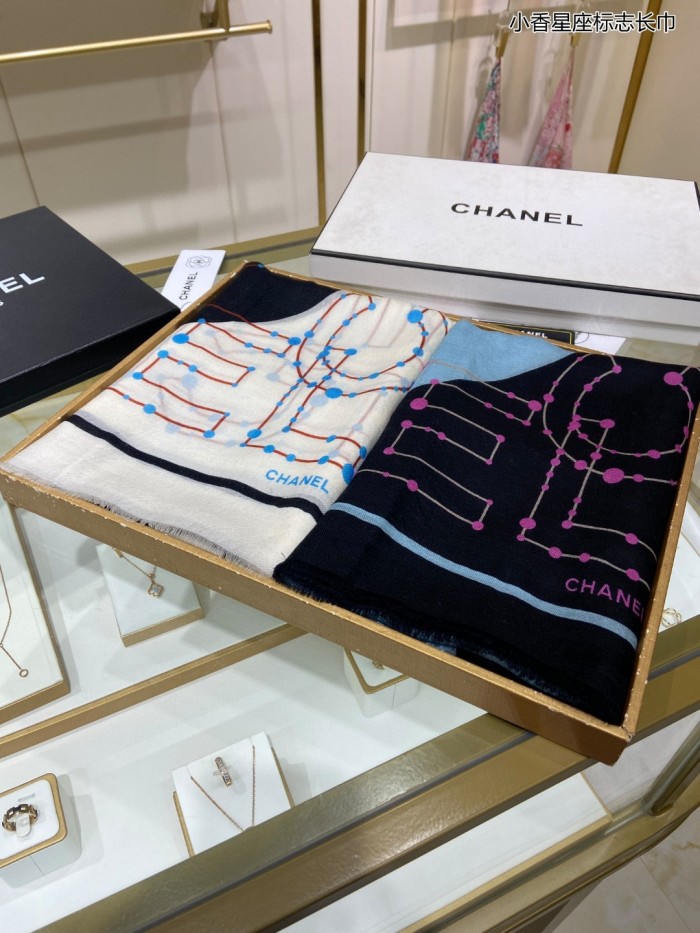 Streetwear Scarf CHANEL 329459 size:200*110cm