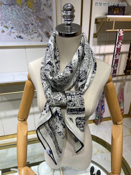 Streetwear Scarf Dior 329441 SIZE:140*140cm