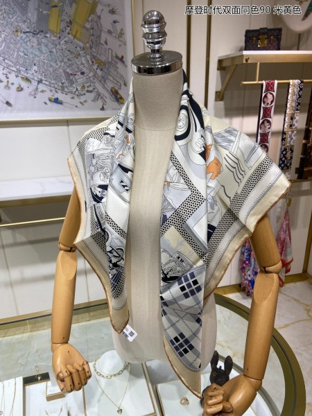 Streetwear Scarf Hermes 329482 size:90cm*90cm