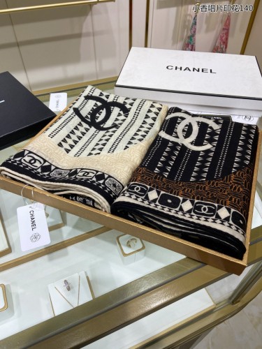 Streetwear Scarf CHANEL 329490 size：140*140cm