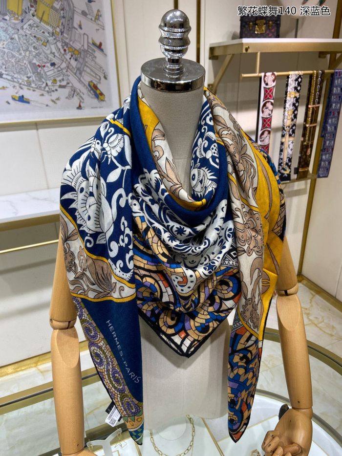 Streetwear Scarf Hermes 329487 size:140cm*140cm