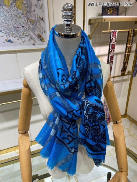 Streetwear Scarf BURBERRY  329735 SIZE:90*200cm