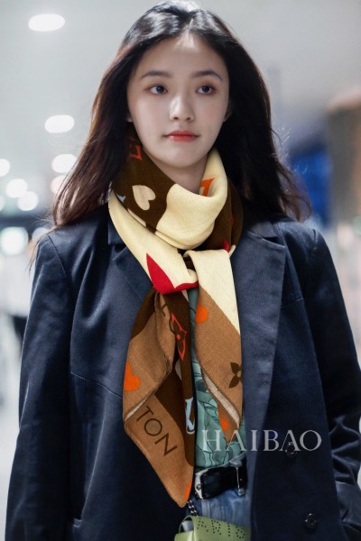 Streetwear Scarf LV 329436 SIZE:90cm*90cm