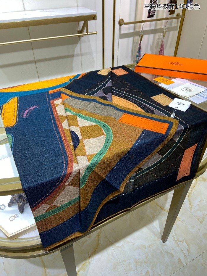 Streetwear Scarf Hermes   329491  size：140cm*140cm