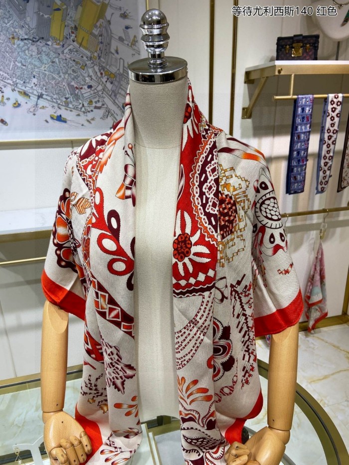 Streetwear Scarf Hermes 329443 SIZE:140cm*140cm