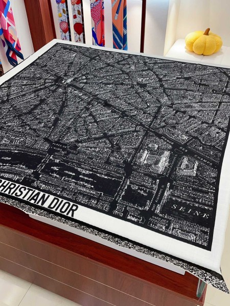 Streetwear Scarf Dior 329513 SIZE:140*140cm