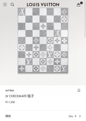 Streetwear Scarf LV 329495 SIZE:180*140cm