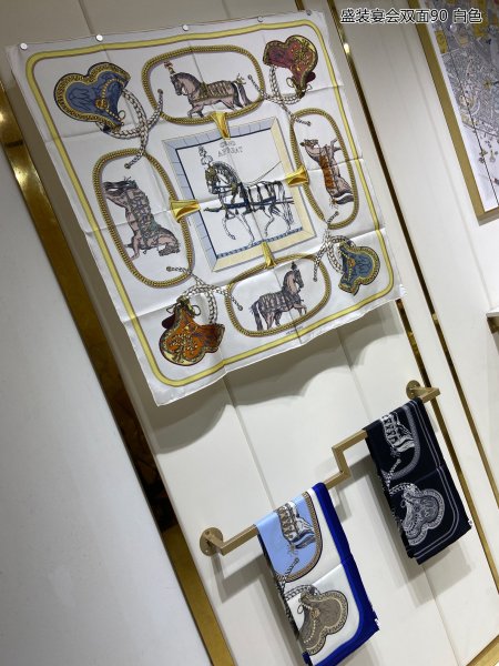 Streetwear Scarf Hermes   329429 size：90cm*90cm