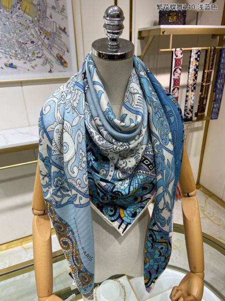 Streetwear Scarf Hermes   329488 size：140cm*140cm