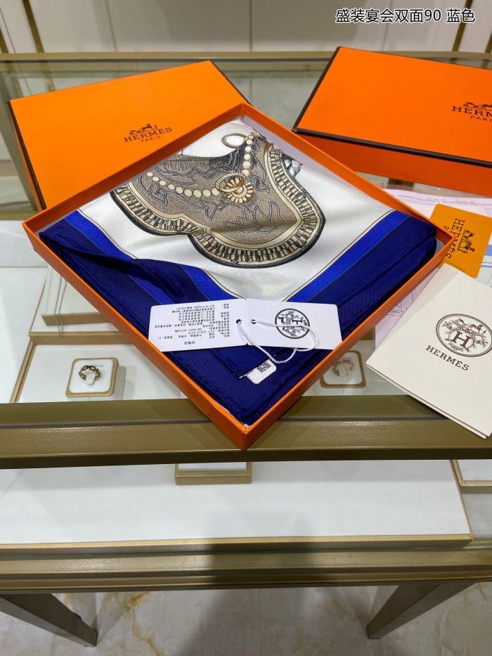 Streetwear Scarf Hermes   329431 size：90cm*90cm