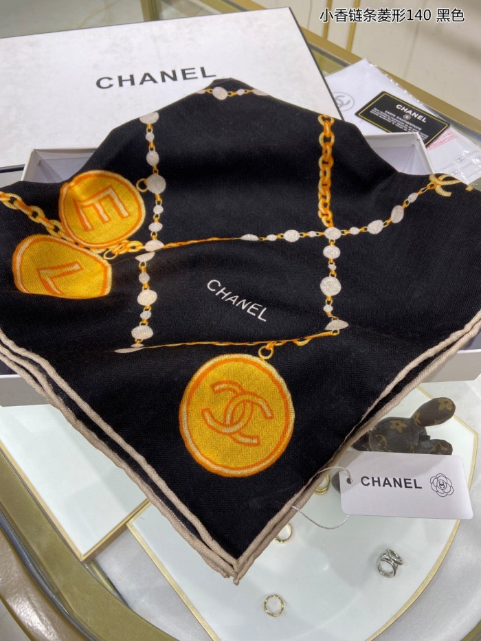 Streetwear Scarf CHANEL 329468 size：140*140cm