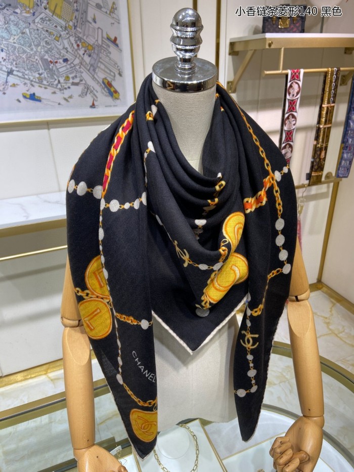 Streetwear Scarf CHANEL 329468 size：140*140cm