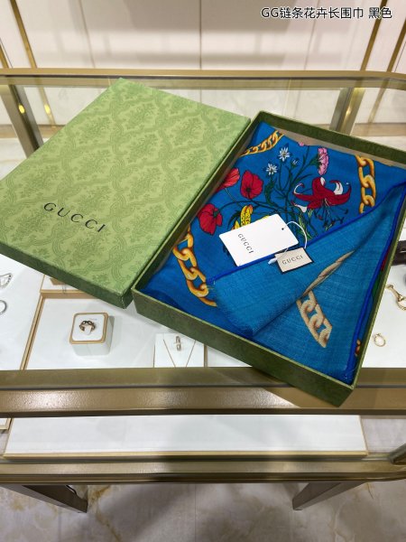 Streetwear Scarf GUCCI 329479 size:65*180CM