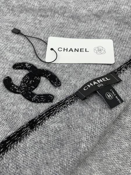Streetwear Scarf CHANEL 329526 size：80*200cm