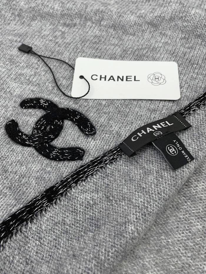 Streetwear Scarf CHANEL 329526 size：80*200cm