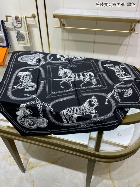 Streetwear Scarf Hermes   329430 size：90cm*90cm