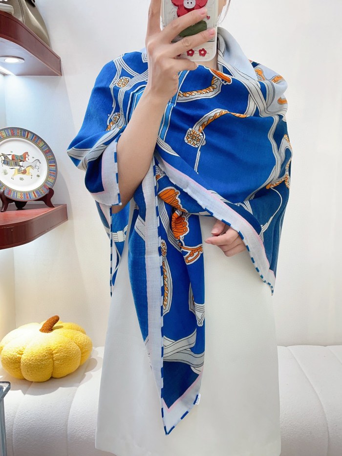 Streetwear Scarf Hermes   329514 size：140cm*140cm