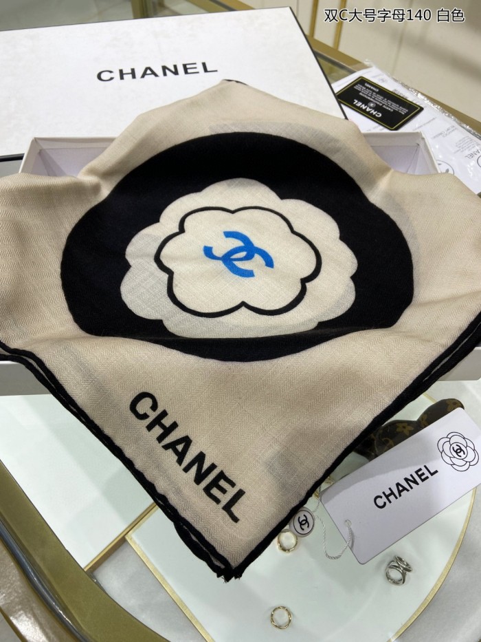 Streetwear Scarf CHANEL 329446 size：140*140cm