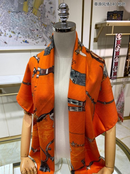 Streetwear Scarf Hermes 329450 SIZE:140cm*140cm