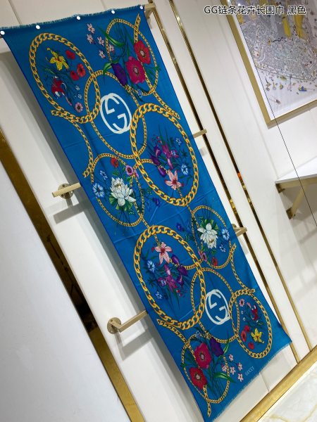 Streetwear Scarf GUCCI 329479 size:65*180CM