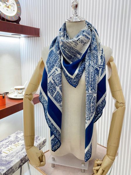 Streetwear Scarf Dior 329512 SIZE:140*140cm