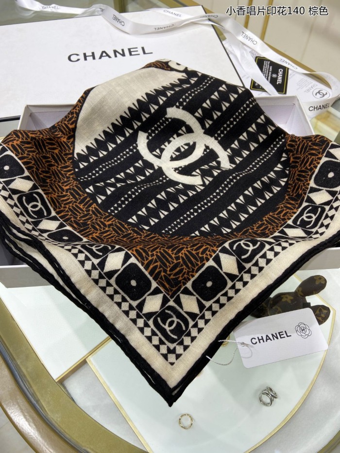 Streetwear Scarf CHANEL 329490 size：140*140cm